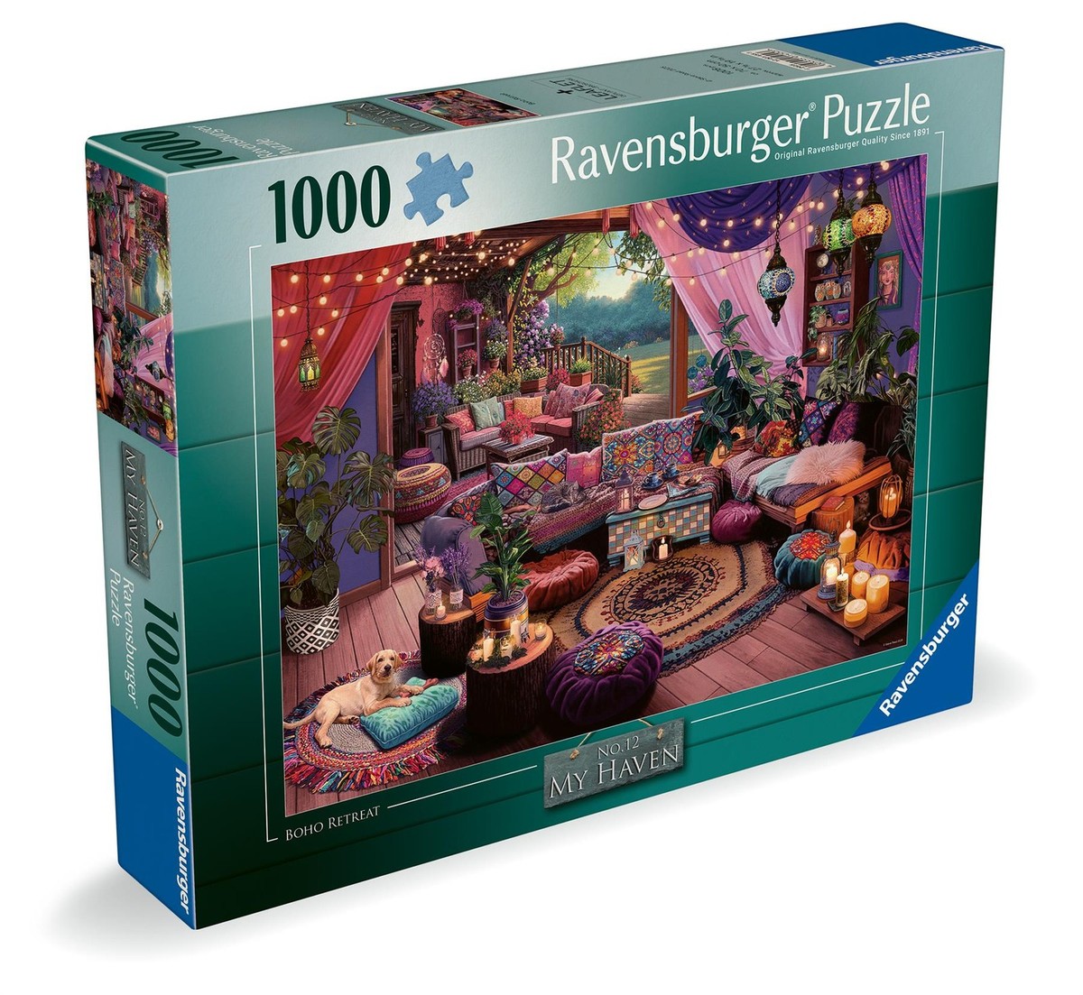 Ravensburger Puzzle My Haven N°8 – The Garden Shed – 1000 Pièces – 70x50 Cm – Dès 12 Ans – Idée Cadeau