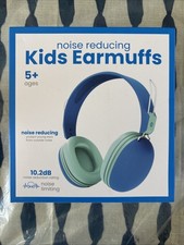 Kids Noise Reducing Earmuffs, Hearing Protection, Vivitar, 10.2db Reduction Blue