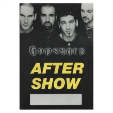 Godsmack 1999 Voodoo Concert Tour Aftershow Backstage Pass