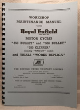 Royal Enfield Bullet & Clipper 350 & 500 Bullet  Workshop Manual - REW08