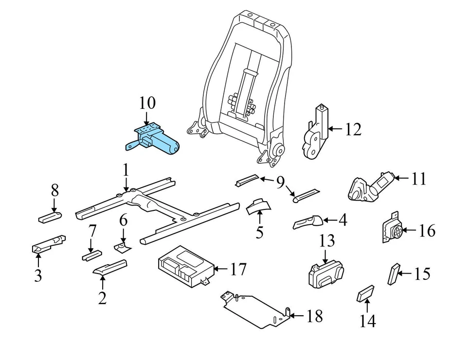 03-09 AUDI A4 QUATTRO - Motor delantero derecho inclinable/asiento rastrillo con transmisión Foto 3 de 4