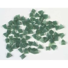 Raytech 41-119 Plastic Media, Pyramid, Green, 1/4"