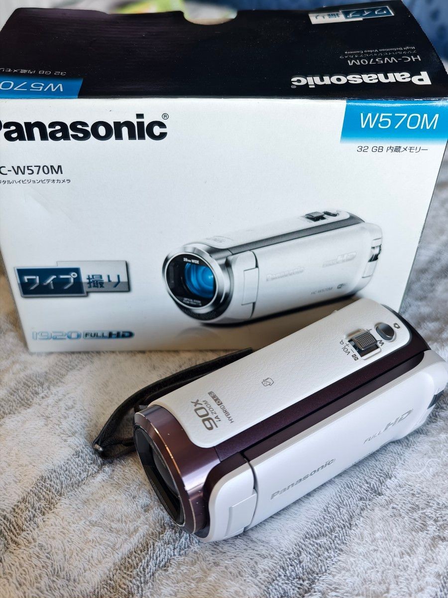 Panasonic ビデオカメラ HC-W570M パナソニックデジタルビデオカメラ
