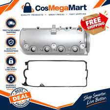 Gray Engine Valve Cover For Honda Civic 2001-2005 1.7l - Direct Replacement Part