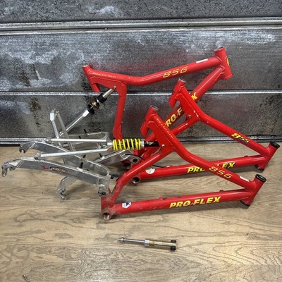 Proflex 855 856 Mountain Bike Frame Lot of Three Damaged For Parts