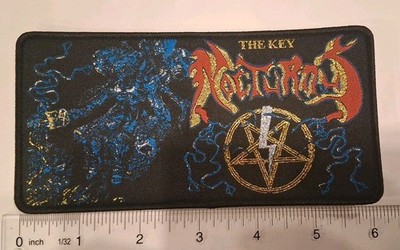 Nocturnus The Key Black Border Woven Patch