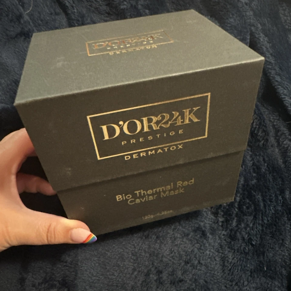 D'Or 24K Prestige Bio-Thermal Red Caviar Mask NIB 🌹 - Image 2 of 3