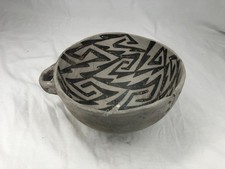 OLD PREHISTORIC ANASAZI POTTERY BOWL 3 1/2