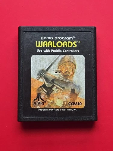 Warlords Atari 2600 7800 Game Vintage 80s Video Games Cleaned Tested