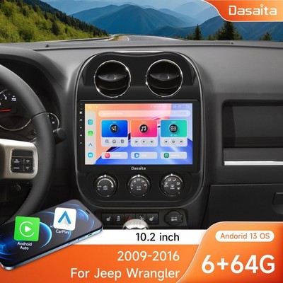 Dasaita Car Stereo  CarPlay 4G LTE WIFI  BT for Jeep Compass Patriot 2009-2016