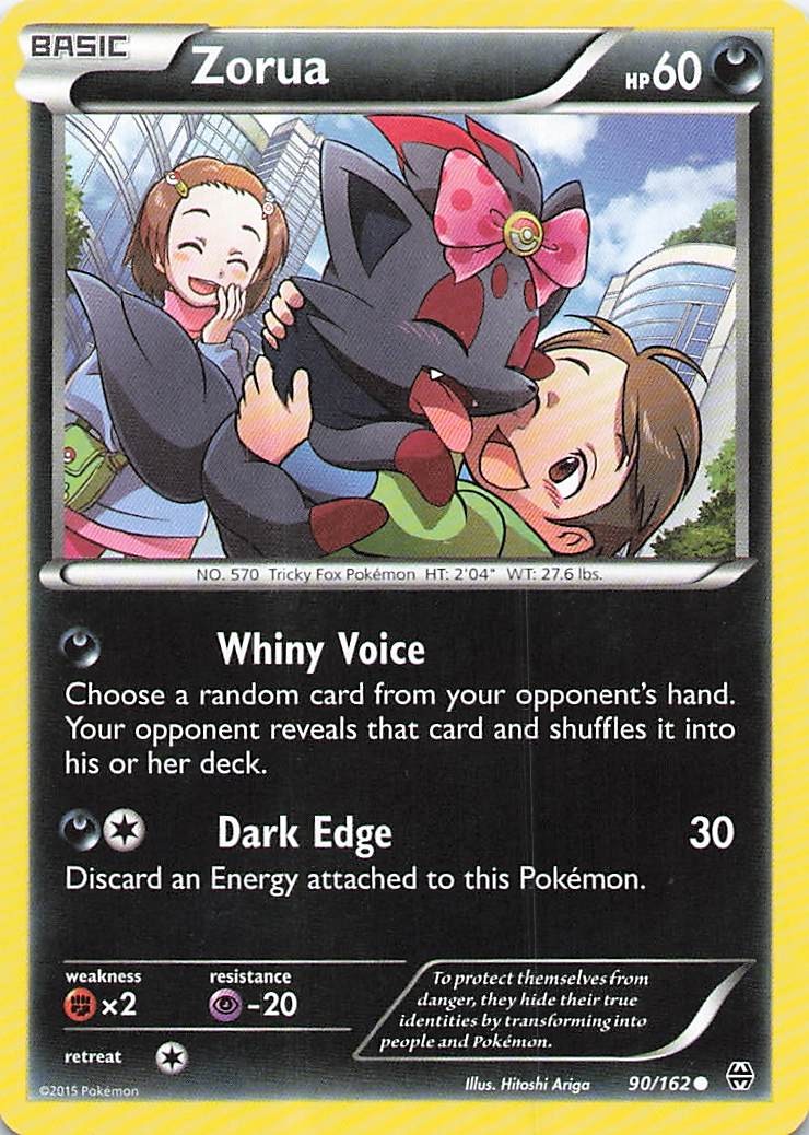 Zorua (90) Common XY - BREAKthrough 90/162 LP Normal