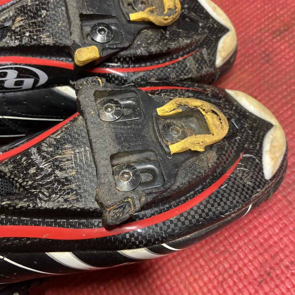 Specialized Carbon Mens Size 12 Black Road Bike Cycling Shoes - SPD SL  3 Strap  - Image 3 of 4