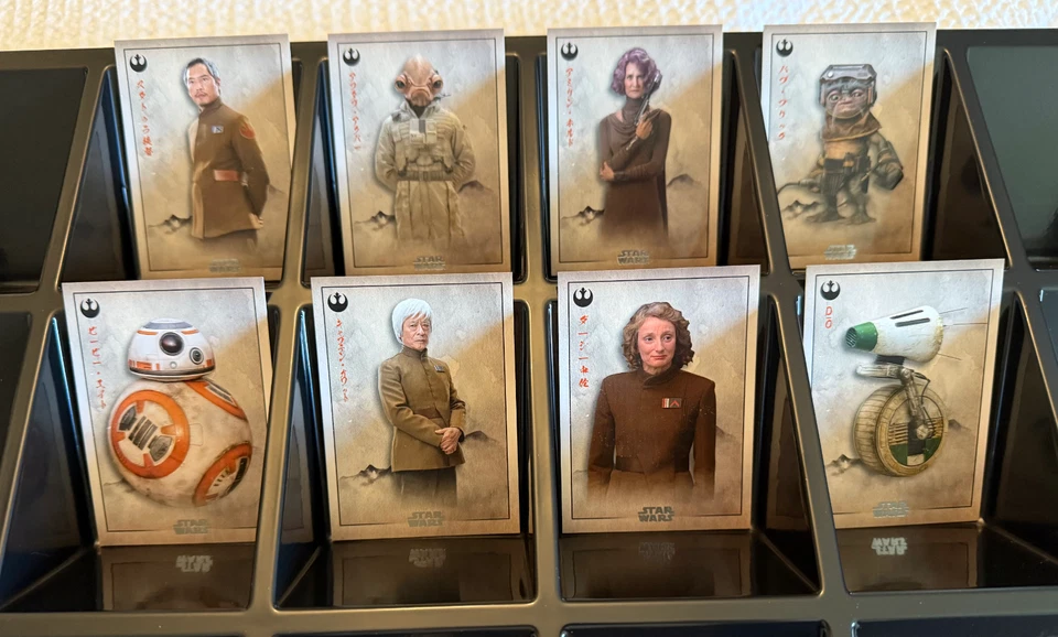 2025 Topps Star Wars Meiyo ✨ Completo ✨ Juego Base 100 Cartas Foto 2 de 4