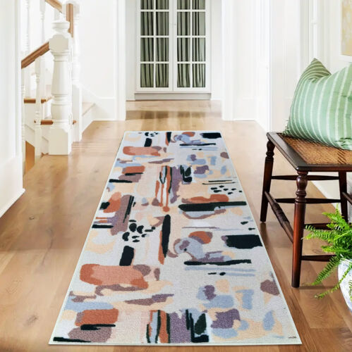 Non Slip Hall Runner Rug Long Hallway Runner Kitchen Carpet Door Mats Floor Mats - Picture 6 of 22