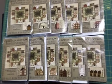 The City Stitcher Quilt Collection Quilted Village BOTM “Saltbox” Collection
