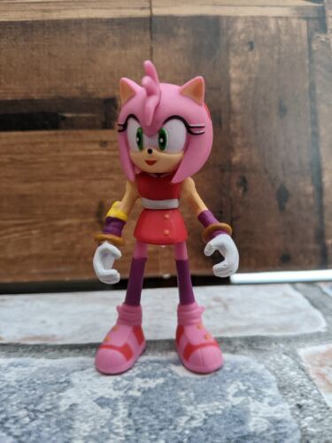 Sonic Boom Amy Rose Action Figure - 3" - Tomy - Afbeelding 1 van 5