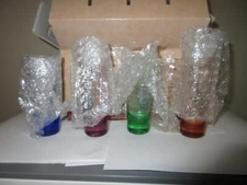 Lenox Tuscany Seasons 8 Cordial Glasses 2.5 oz Multi-Color Liqueur Shot Boxed