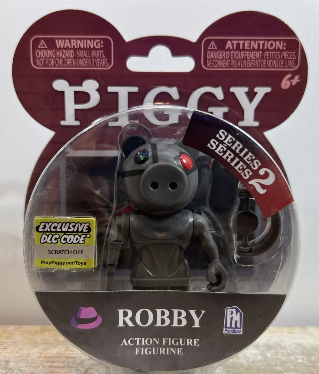 PIGGY - Robby Action Figure (3.5 Buildable Toy, Series 2) [Includes DLC]