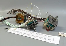 Three Electro Switch Rotary Switch Assemblies with Teflon Wire [F8U]