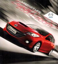 Mazda 3 Mps 2.3 Turbo 2009-2013 Uk Market Foldout Sales Brochure