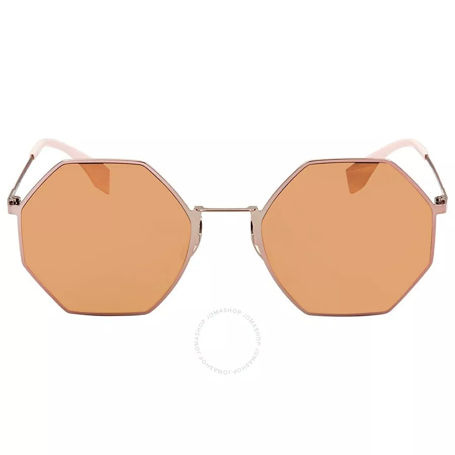 Fendi sunglasses rose gold hotsell