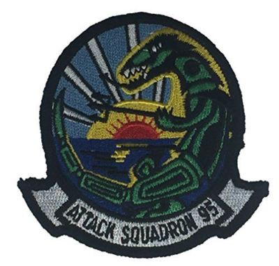 USN NAVY ATTACK SQUADRON 95 PATCH VETERAN
