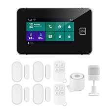 Wireless WiFi GSM Home Security Alarm System PIR Anti-Theft Remote Control F5O9