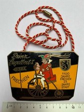 Carnival medals 1977 Prince Engelbert Frechen Bachem Cologne Rhine Carnival Carnival