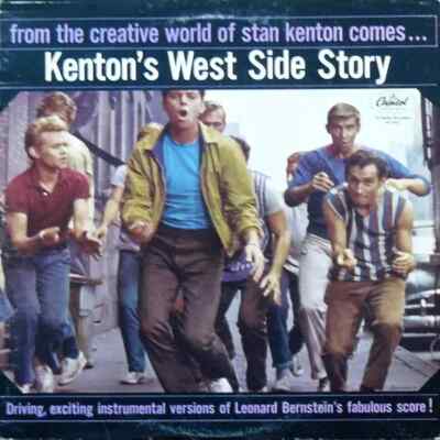 Stan Kenton And His Orchestra Kentons West Side Story Capitol Vinyl LP