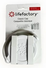 LifeFactory Red Bottle Classic Cap Replacement For 12, 16, 22oz
