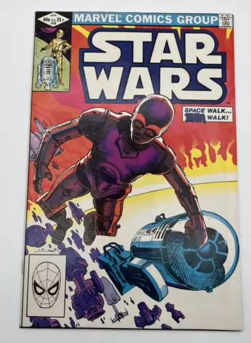 Marvel Comics 1982 Star Wars #58 Direct Edition VF