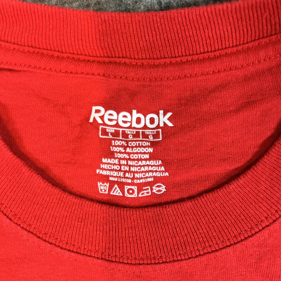 Camiseta deportiva roja Reebok Arian Foster vintage de los Houston Texans para hombre talla grande Foto 2 de 4