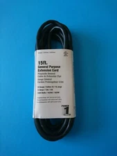 POWER FIRST 15 FT GENERAL PURPOSE EXTENSION CORD INDOOR 16 guage 13 amps 1625 wt