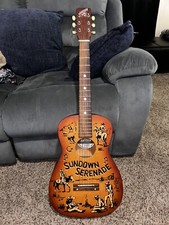 Acoustic Guitar Gretsch Americana Sundown Serenade. 2007 Cowboy Parlor Guitar