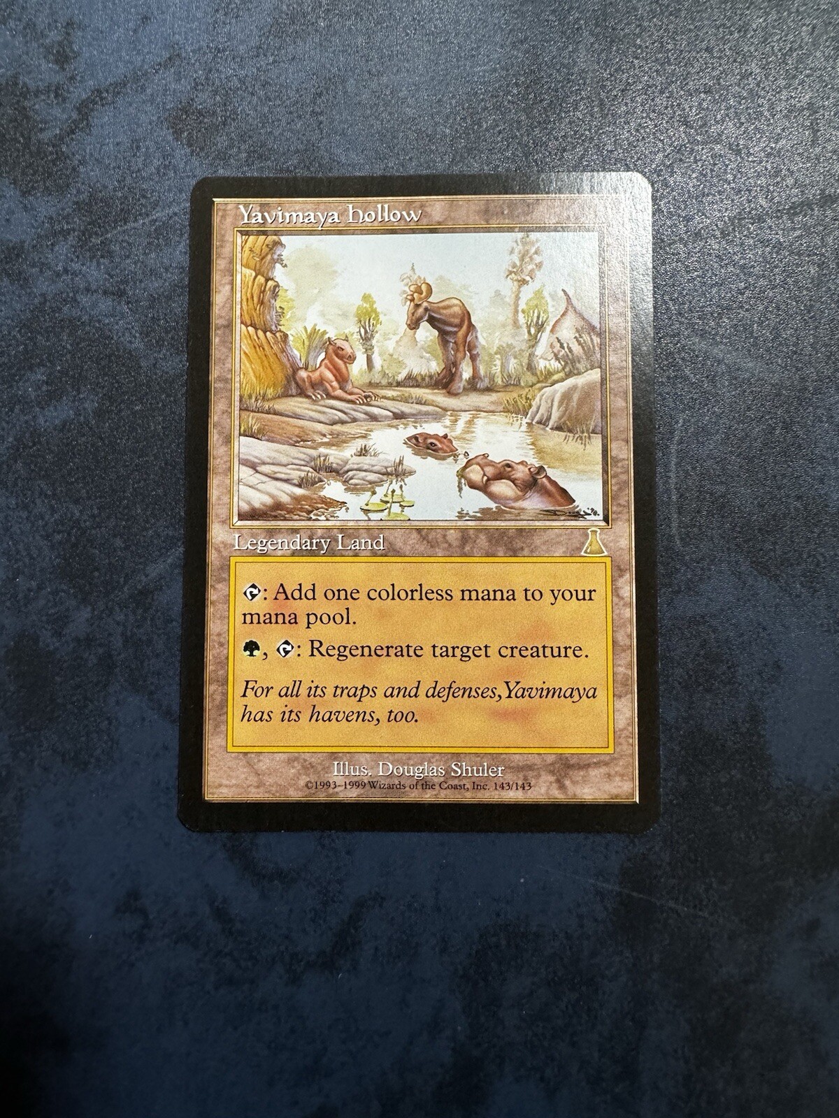 Yavimaya Hollow Urza’s Destiny MTG Magic The Gathering NM/EX