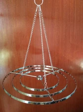 1Pcs Round Hanger Centerpiece Hanging Frame Chandelier Wedding Christmas Party