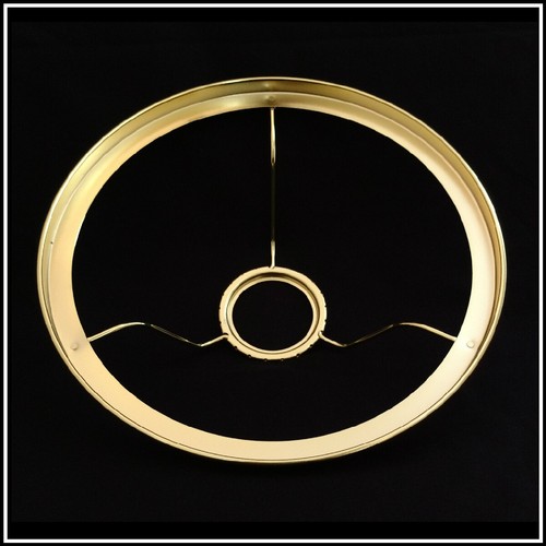 ALADDIN LAMP BRAND 401RB 10 INCH BRASS SHADE RING SHADE HOLDER TRIPOD eBay