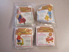 McDonalds 1987 Berenstain Bears Happy Meal, Complete Set - Mint in Package
