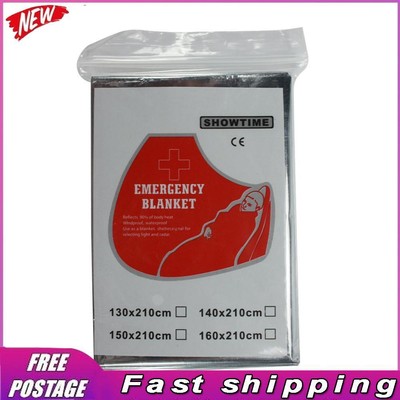 Outdoor Water Proof Emergency Rescue Blanket Foil Curtain (130x210cm)