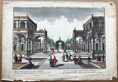 Vue d'optique: 211. Avenues du Grand Sultan vers le jardin des Cipres, by Probst