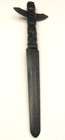 Souvenir of CANADA  LETTER OPENER Vintage  9"  Plastic Totem Pole Sword Daggar — photo 3