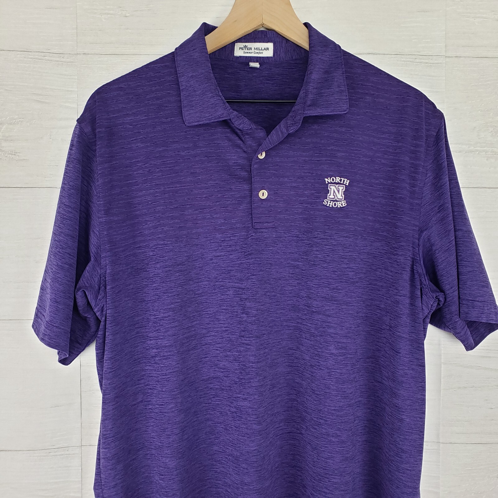 Peter Millar Summer Comfort Performance Golf Polo Shirt Men's Large