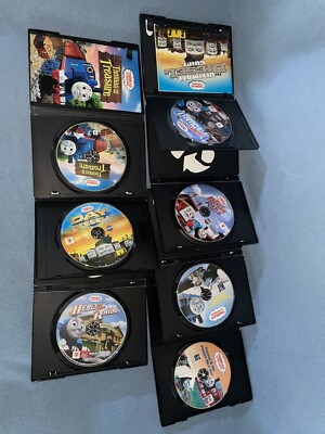 Lot Of 7 Hit Entertainment Thomas And Friends DVD Collectors