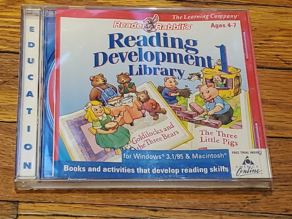 Reader Rabbit Reading Library READING DEVELOPMENT LIBRARY 1, 1 CD