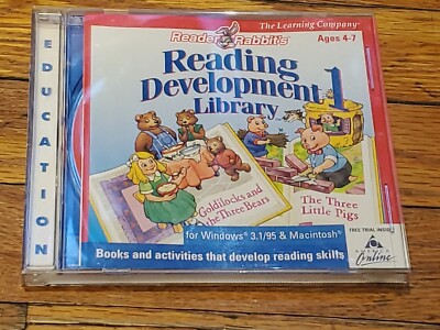 Reader Rabbit Reading Library READING DEVELOPMENT LIBRARY 1, 1 CD