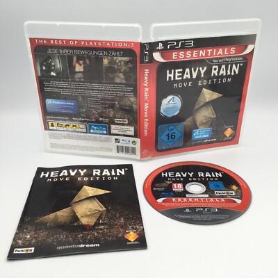 Heavy Rain Move Edition PS3 - Sony Playstation 3 - Top Zustand - OVP + Anleitung