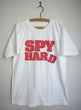 Vintage 1996 Spy Hard Movie Promo T-Shirt Hollywood Pictures EUC Leslie Nielsen