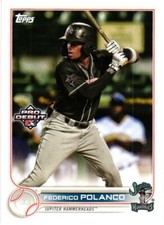 2022 TOPPS PRO DEBUT FEDERICO POLANCO #PD-190 RC ROOKIE BASEBALL CARD