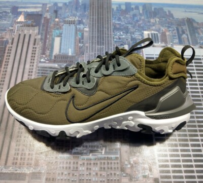 nike react olive green