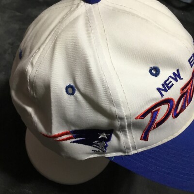 sports specialties NFL スクリプトキャップ Rare Vintage SPORTS SPECIALTIES New England Patriots Script